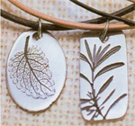 Rolled Leaf Pendant